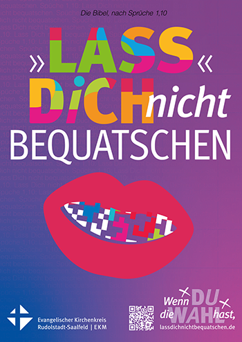 Vorschau Poster - Lass Dich nicht bequatschen